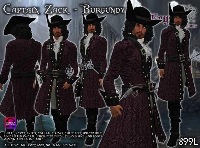 *FF* Captain Zack Burgundy