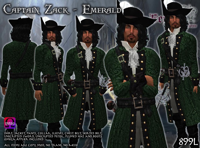 *FF* Captain Zack Emerald