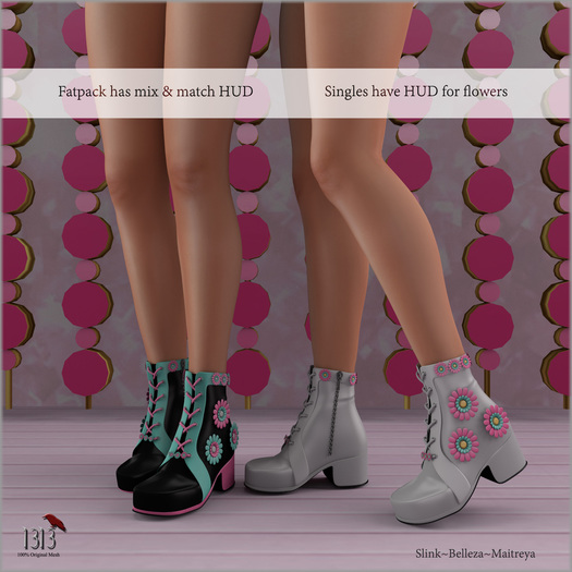 (*<*) 1313 B4U Go-Go Boots - Fatpack