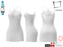 Dae Obj FBX Women's Halter Front Neck Front Leg Slit Little Mini Dress Maitreya, Ocacin, Slink,Belleza