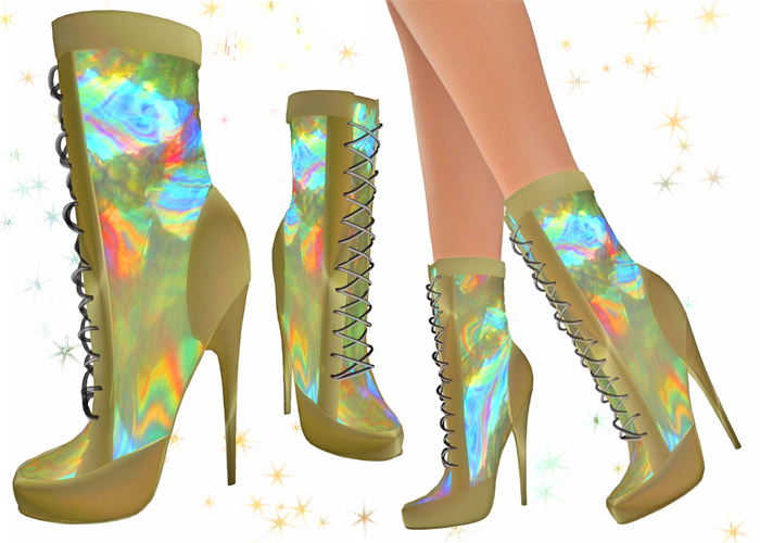 *Heart* - Soap Bubble Boots