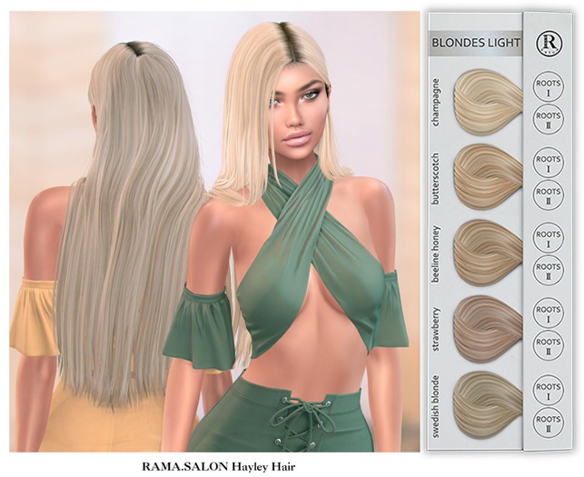 RAMA.SALON - Hayley Hair 'BLONDES LIGHT'