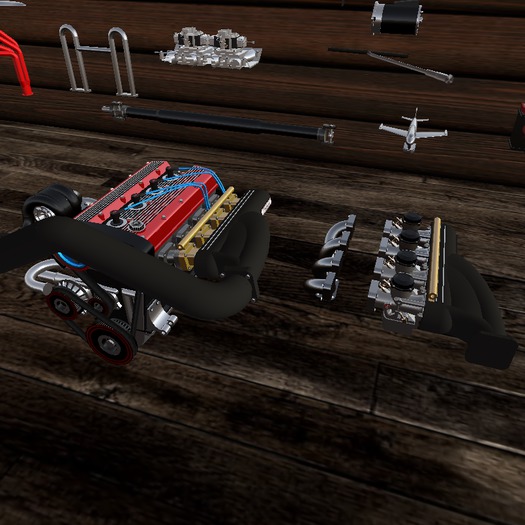 Mesh Twin Cam EngineTW