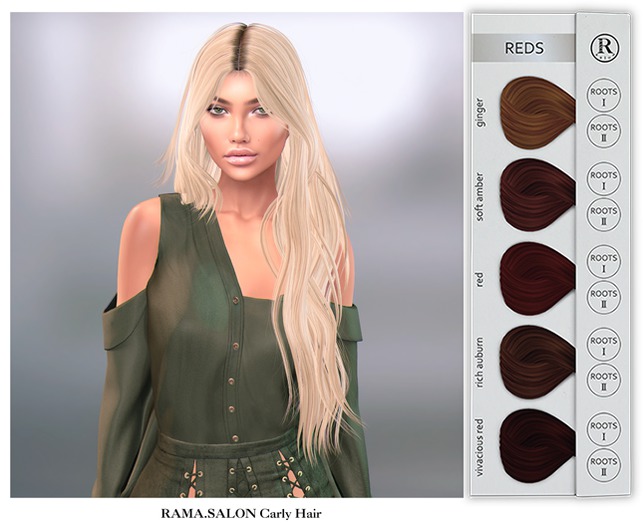 RAMA.SALON - Carly Hair 'REDS'