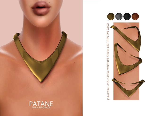 Patane. The V Necklace in Copper (wear and click to unpack)