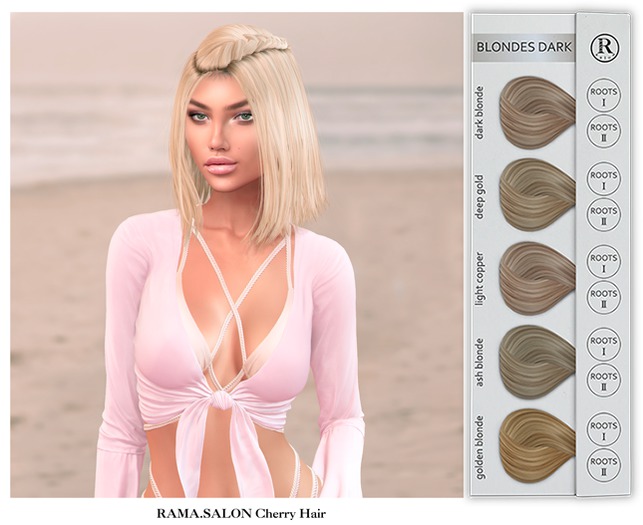 RAMA.SALON - Cherry Hair 'BLONDES DARK'