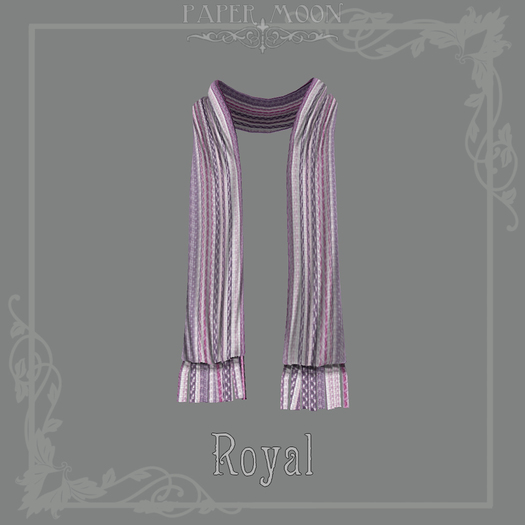 *pm* Caravan: Scarf/Royal