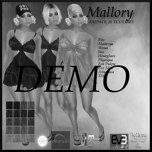 *Shae's Mallory Dress DEMOS