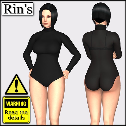 Rin's Giant Turtleneck Leotard