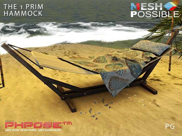  ・・・1xPRIMx500xANIMATIONS ・・・ PG Hammock