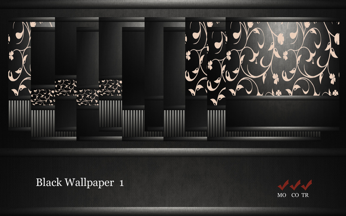 black wallpaper 1