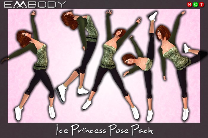 Embody Pose Pack F ICE PRINCESS