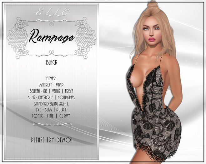 -E L L E- Rampage Black
