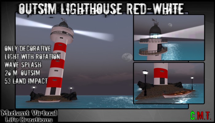 outsim lighthouse red-white