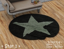 || When I'm Bored || Round Mesh Rug || Star 1 || 2LI 