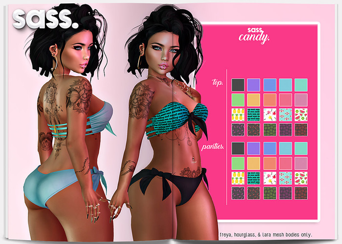 sass [candy] FREYA HOURGLASS LARA