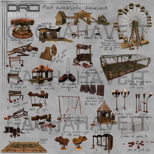 -DRD- EL - Themepark - Bumpercart arena RARE