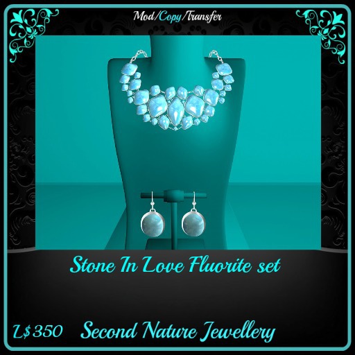 Stone In Love Fluorite set