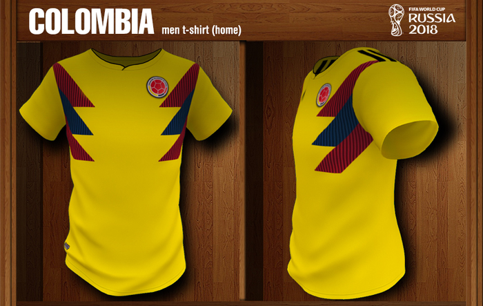 COLOMBIA - home - t-shirt - men 