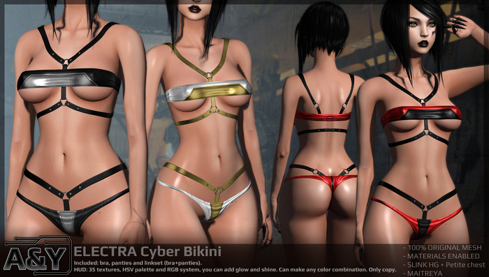 A&Y Electra Cyber Bikini - [DEMO]