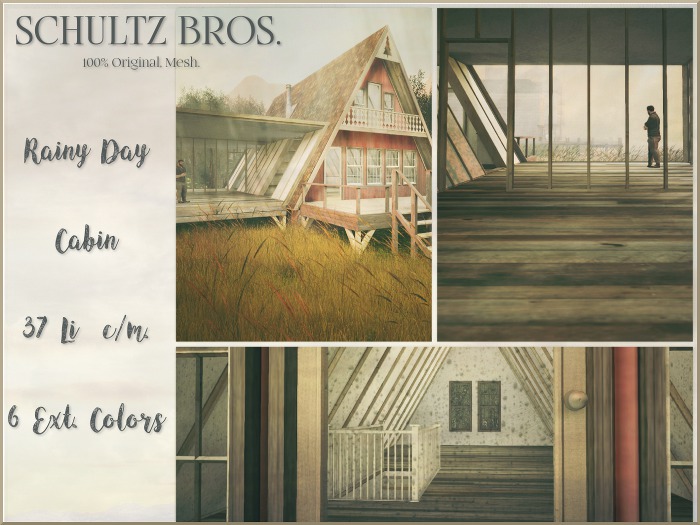[Schultz Bros.] Rainy Day Cabin (Boxed)