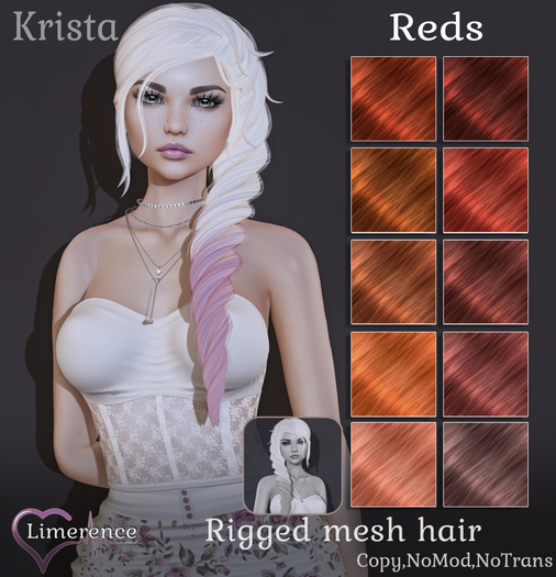 {Limerence} Krista hair-Reds
