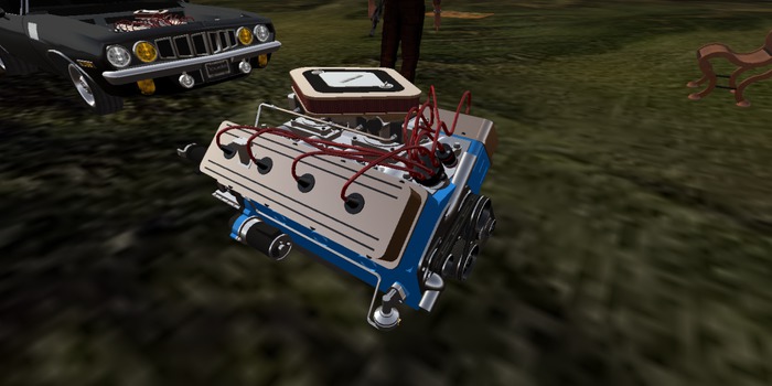 Mesh Hemi Engine TW Complete w Trans