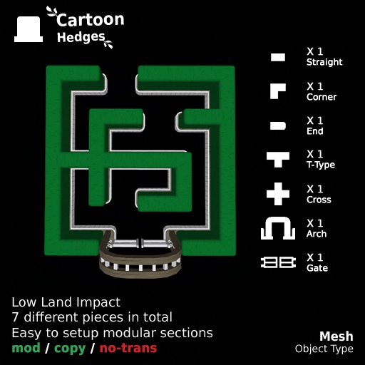 Cartoon Hedges v1.0 (boxed)
