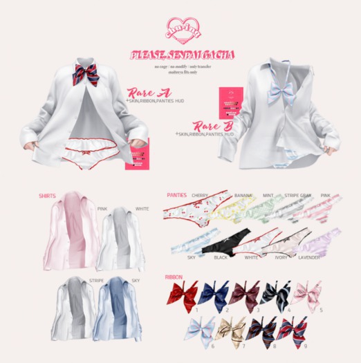 CHU-ING. please senpai. pantie mint