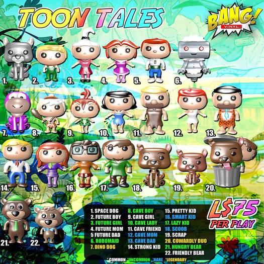 Bang! Figures - Toon Tales #7 - Dino Dog (LEGENDARY)
