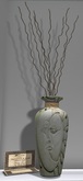 Carved Stone sun & Moon Vase V2 :P