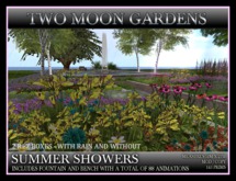 TMG - SUMMER SHOWERS* Landscaped Garden Park with and without rain.