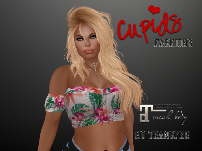 *CF* Off Shoulder Halter MAITREYA Aloha