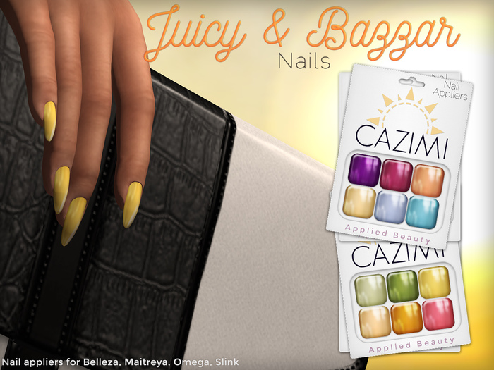 CAZIMI: Nails - Solids [Juicy & Bazzar] (ADD ME)
