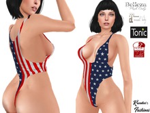 USA Deep Cut Swimsuit