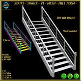 STAIRS - SINGLE - V1 - MESH - FULL PERM