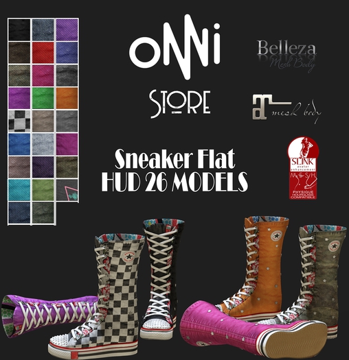 Onni Store - Sneakers FLat HUD 26 Models