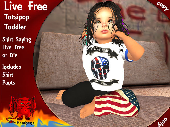 ~LH~Live Free TP Toddler (Box) Add