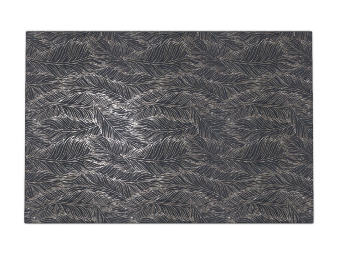 Pomegranate - Gilded Feathers Rug - Dove Gray