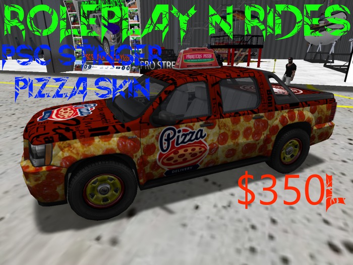 RP & RIDES PIZZA STINGER SPRAYER DELIVERY