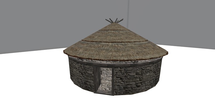 *OL* Celtic Hut Boxed
