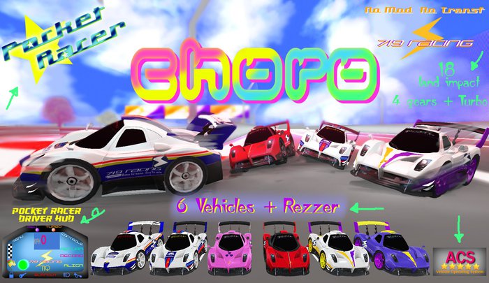 ⚡719 Racing [Pocket Racer] Choro Pack