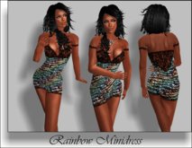 Rainbow Minidress (BOXED)