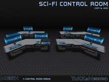 **To(kk)en Industries** Sci-Fi Control Room (Mesh)