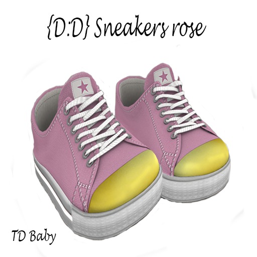 sneakers rose