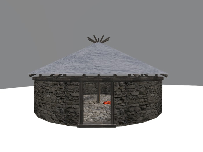 *OL* Celtic Blacksmith Snow Boxed