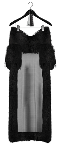 Rowne.Olesya Lace Coat - Onyx