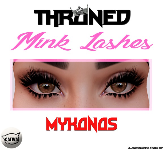 [THRONED] Mink Lashes // MYKONOS
