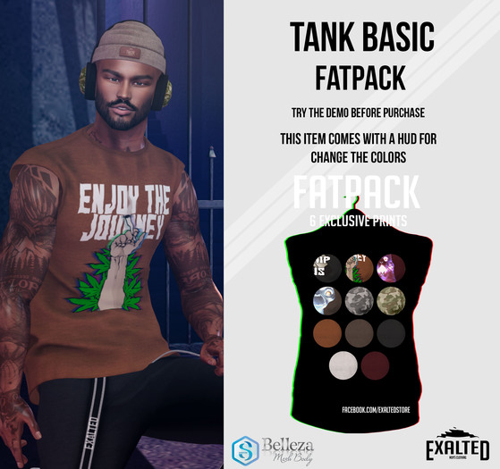 ExalteD - Tank Basic {Signature & Belleza} Fatpack