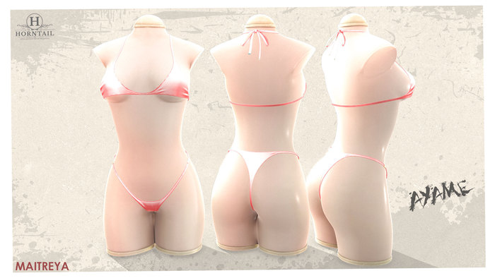 HORNTAIL - [PASTELRED]  Ayame Maitreya Bikini